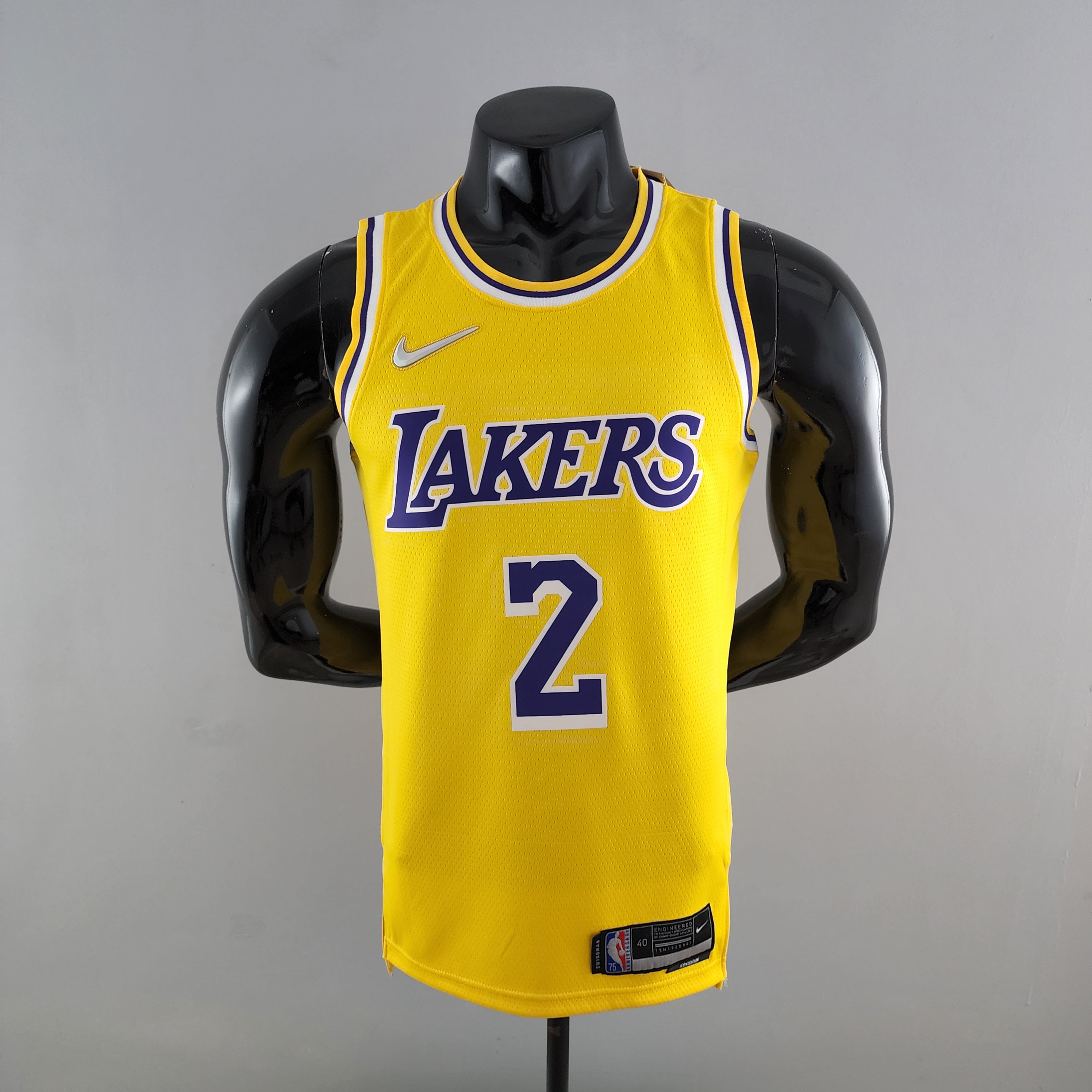 Los Angeles Lakers Yellow Jersey #2 Kyrie Irving