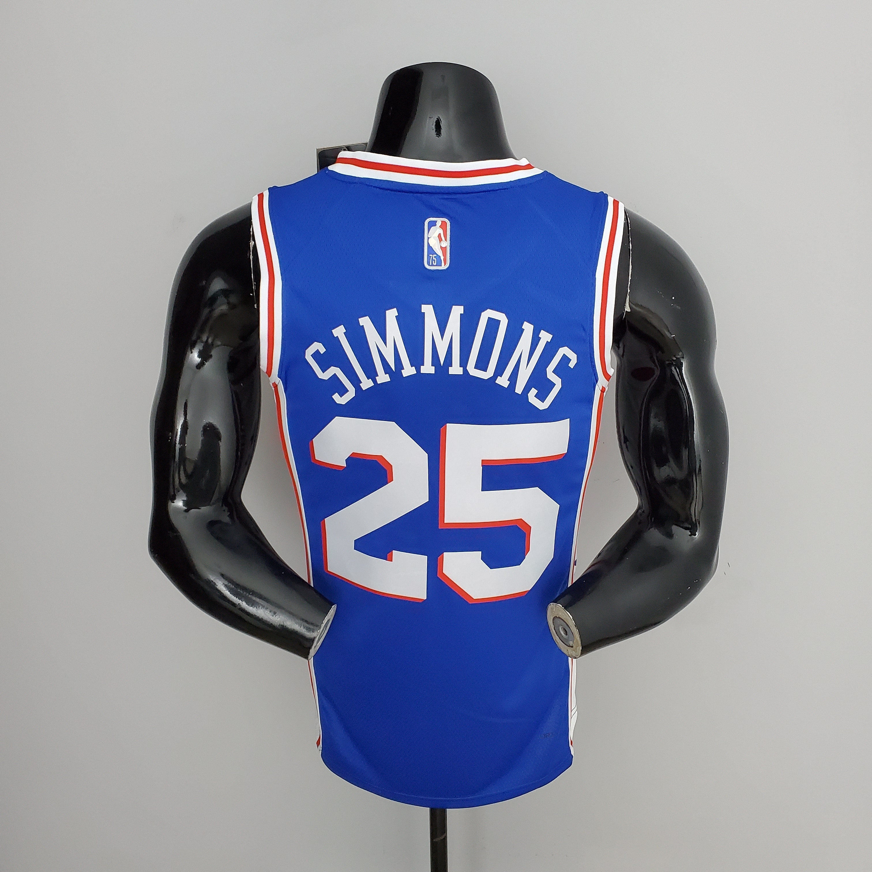 Philadelphia 76ers Blue Jersey #25 Ben Simmons
