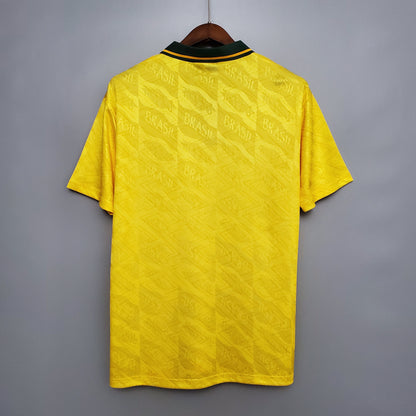 Retro Brazil Home Kit 91/92