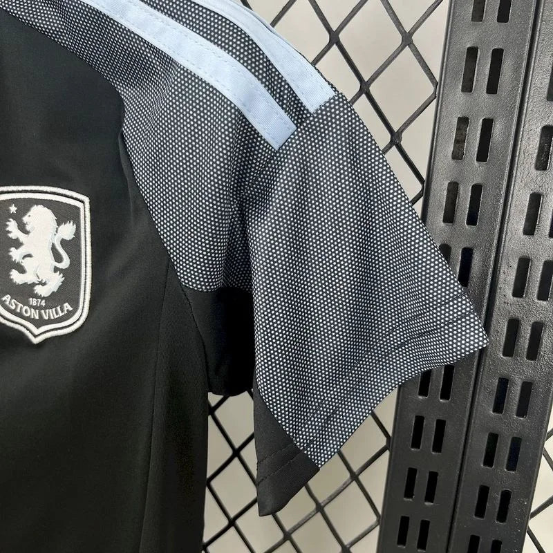 Aston Villa 2025 Away Jersey Kids