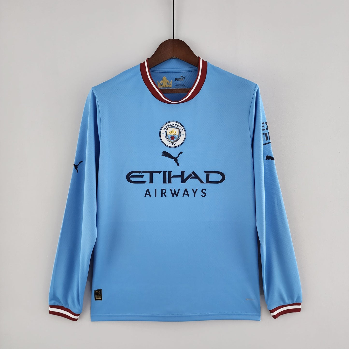 Manchester City Home Kit Long Sleeve 22/23