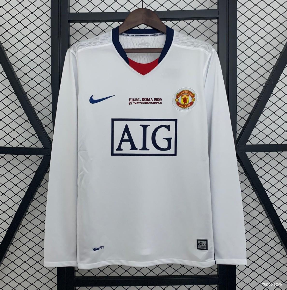 Manchester United 07/08 Away Long Sleeve