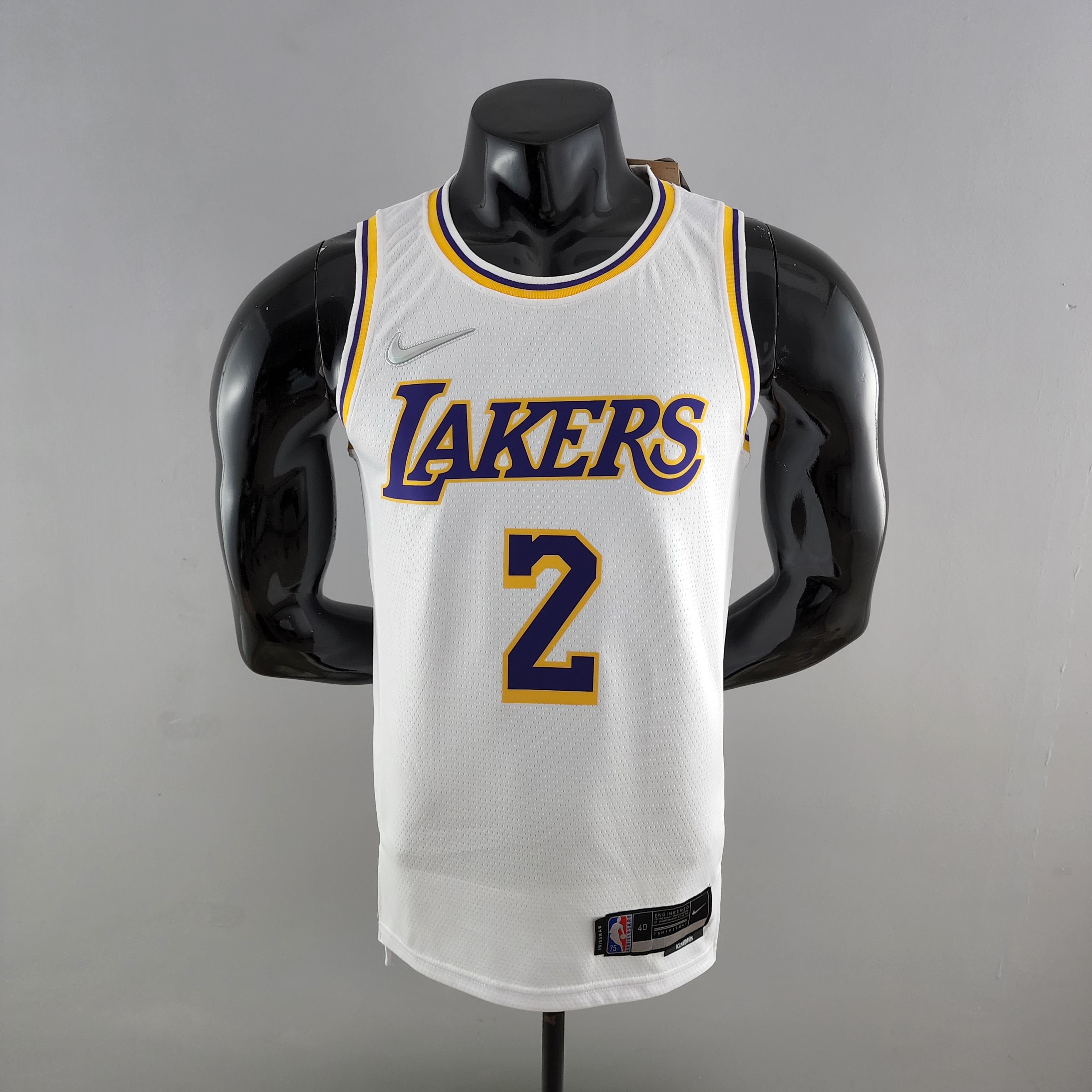 Los Angeles Lakers White Jersey #2 Kyrie Irving