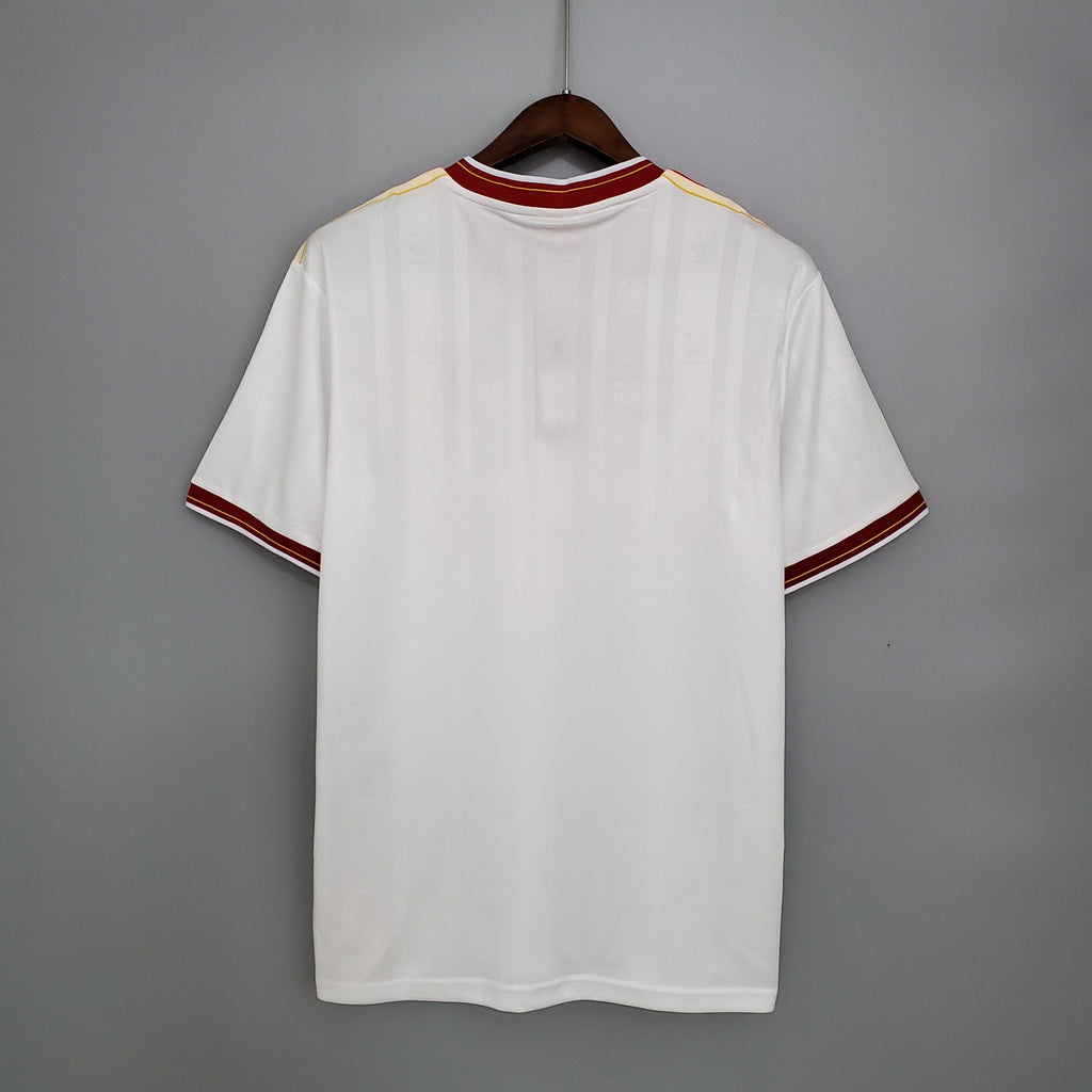 Retro Liverpool Away White Kit 85/86