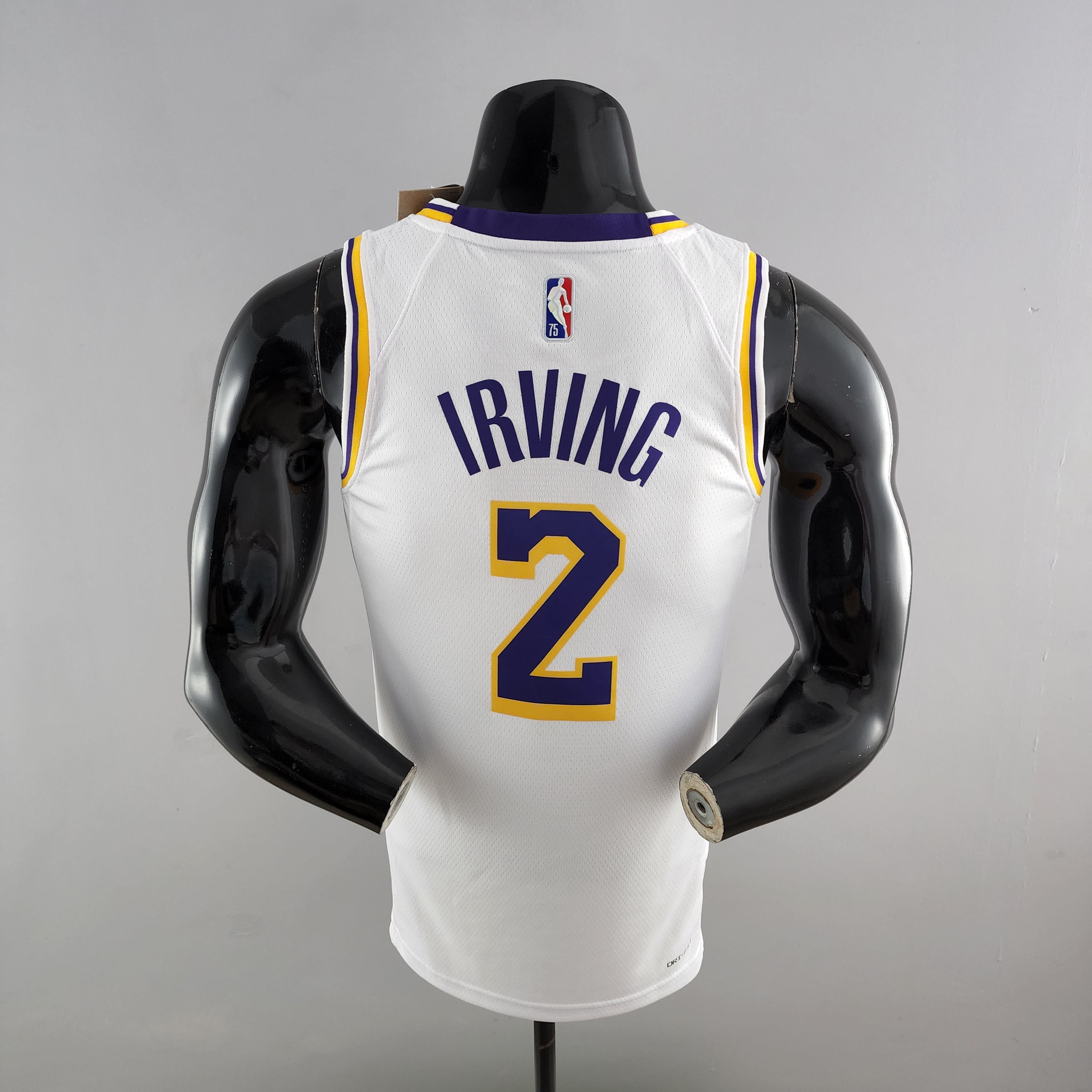 Los Angeles Lakers White Jersey #2 Kyrie Irving