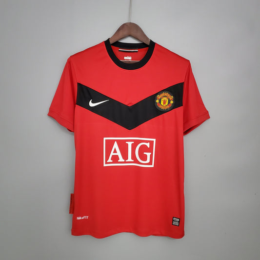 Retro Manchester United Home Kit 09/10