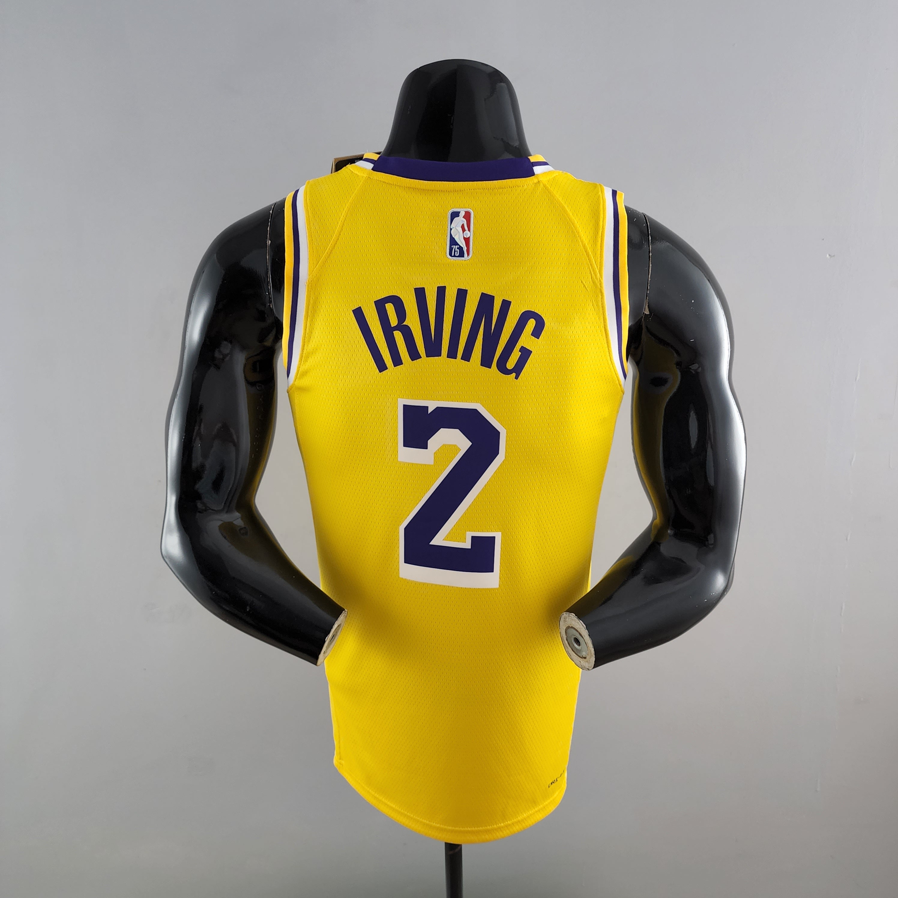 Los Angeles Lakers Yellow Jersey #2 Kyrie Irving