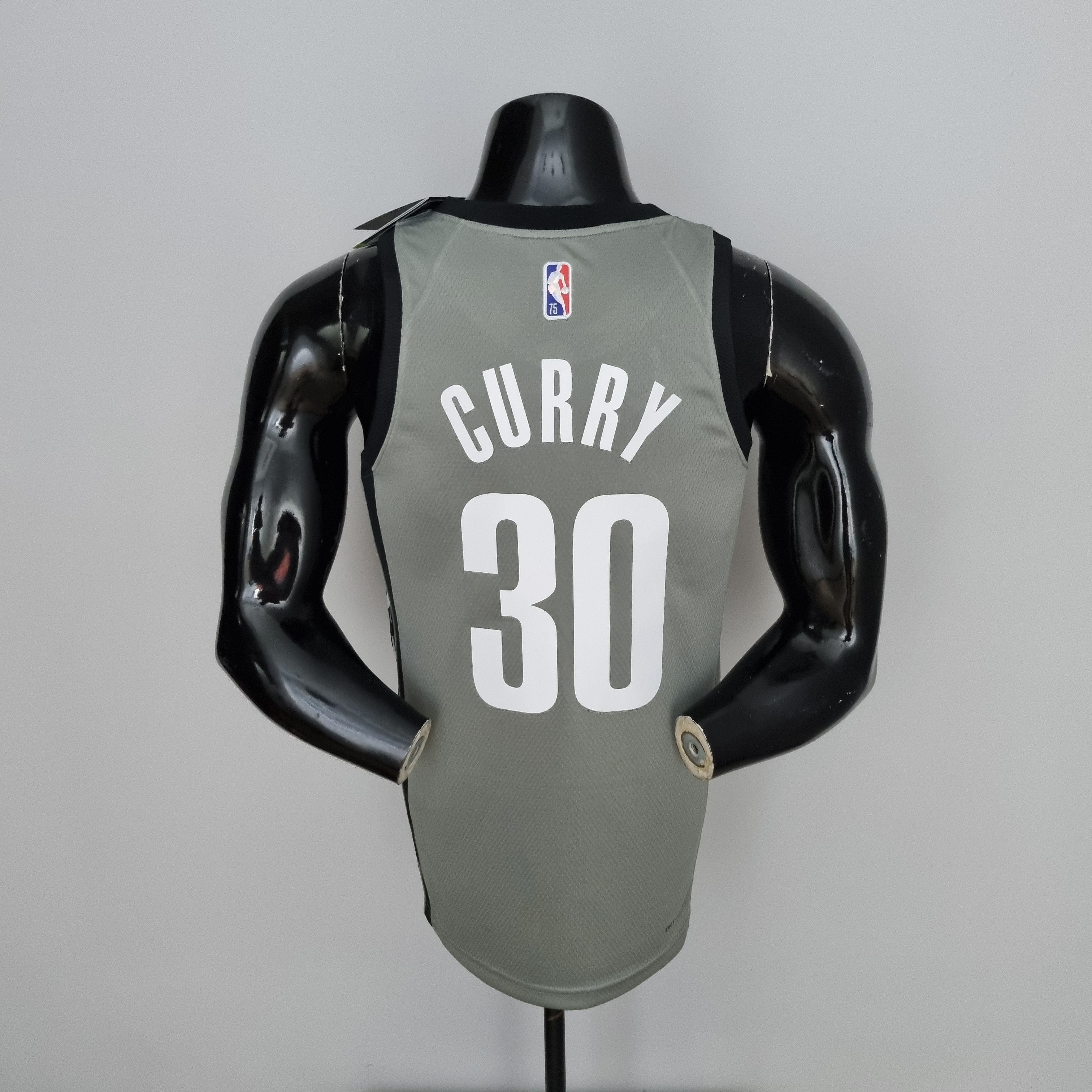 Brooklyn Nets Dark Grey Jersey #30 Seth Curry