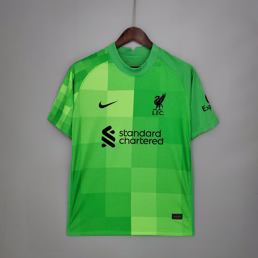 Liverpool Goalkeeper Green Kit 21/22