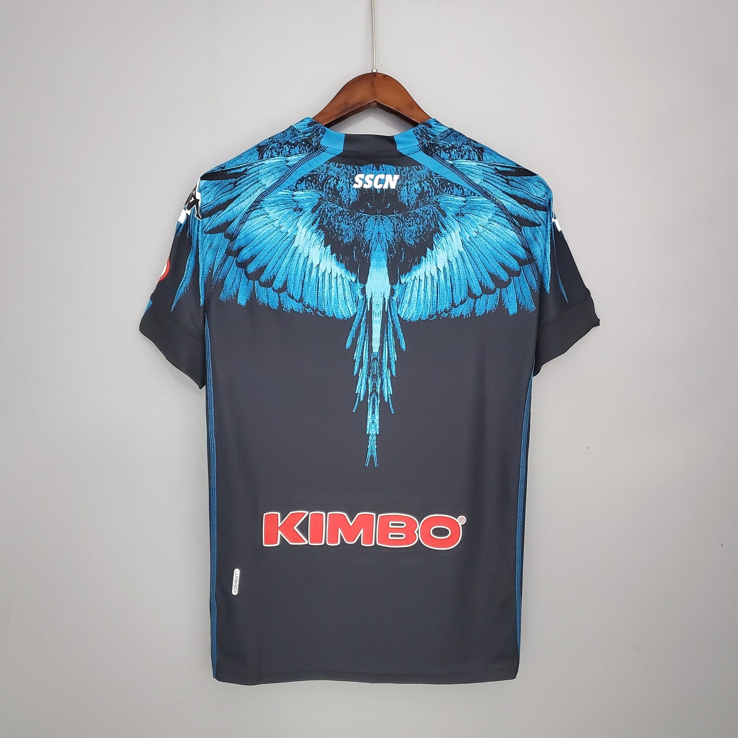 Napoli Black Blue Kappa × Marcelo Burlon Jersey 21/22