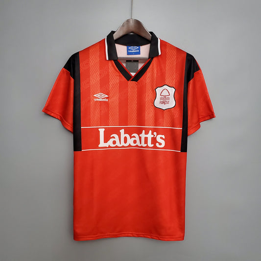 Retro Nottingham Forest red Kit 94/95