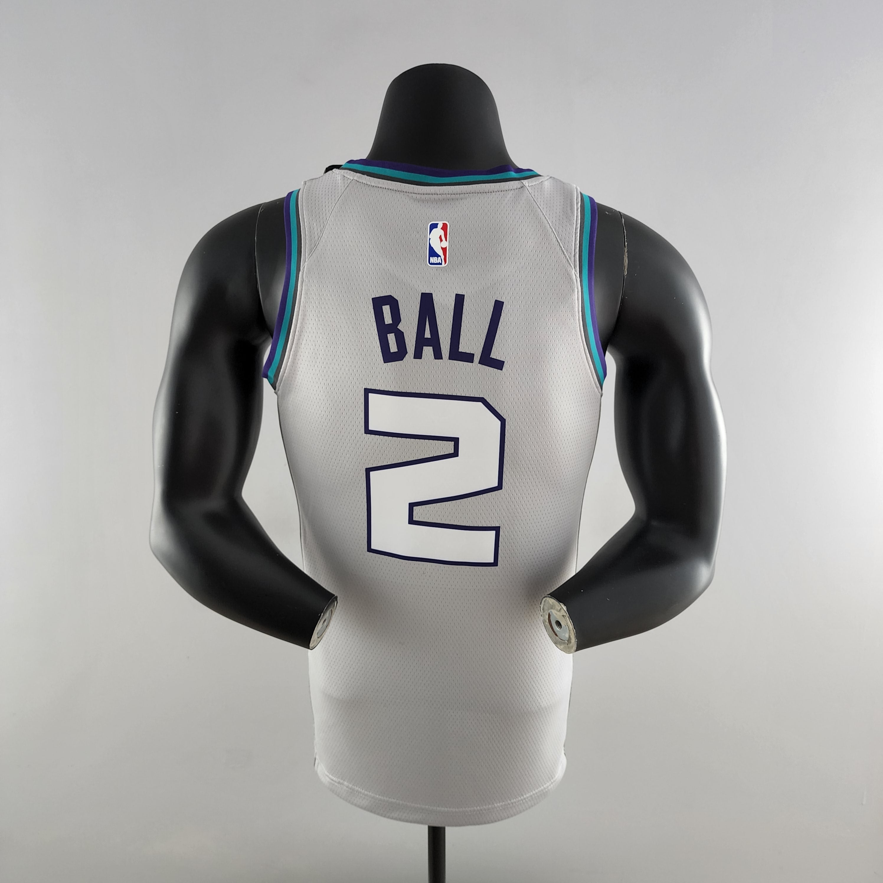 Charlotte Hornets Grey Jersey #2 LaMelo Ball