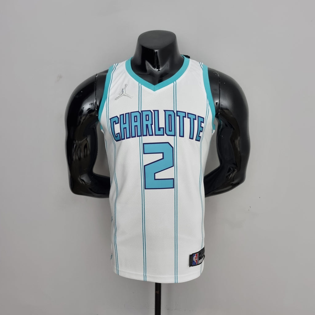 Charlotte Hornets White Jersey #2 LaMelo Ball
