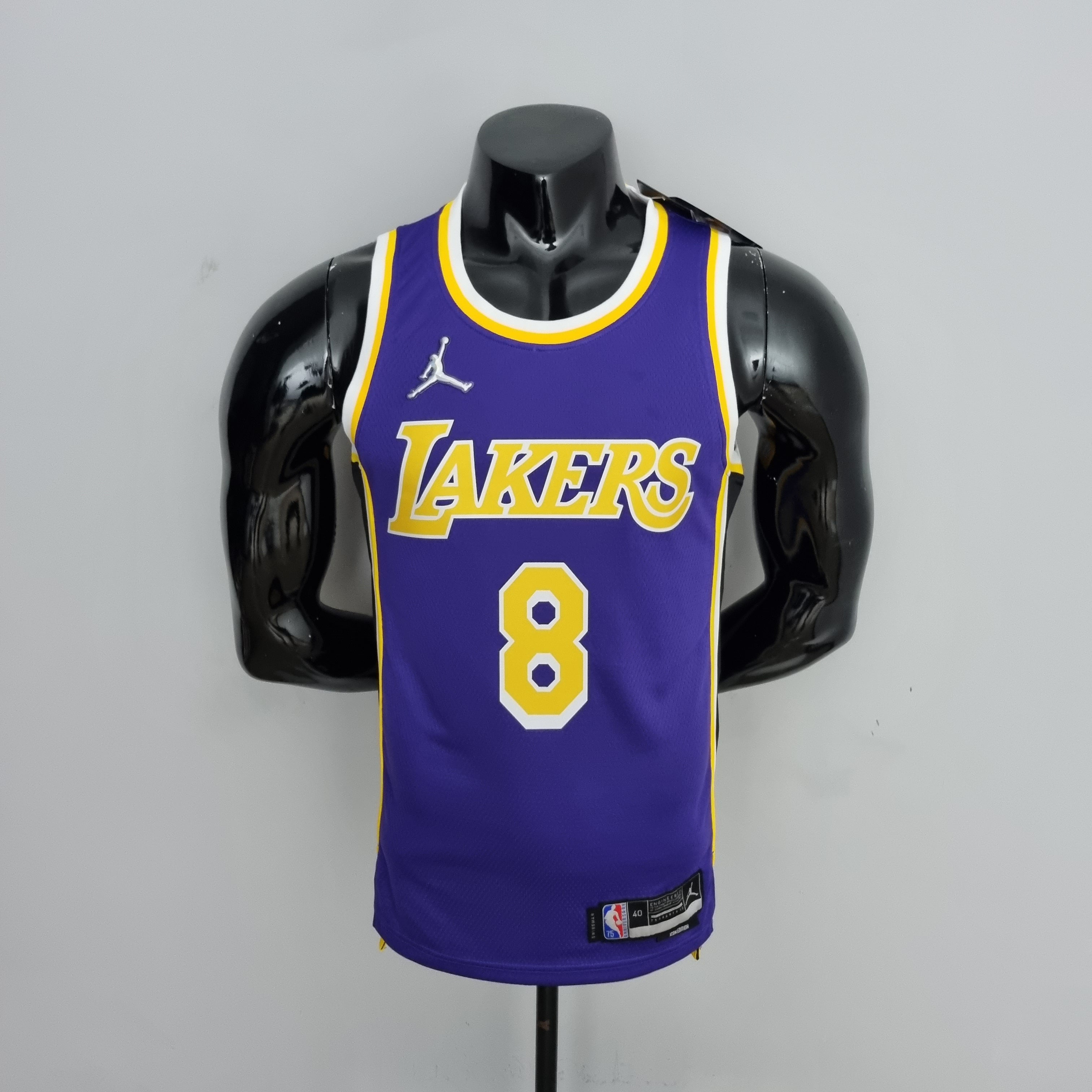 Los Angeles Lakers Purple Jersey #8 Kobe Bryant