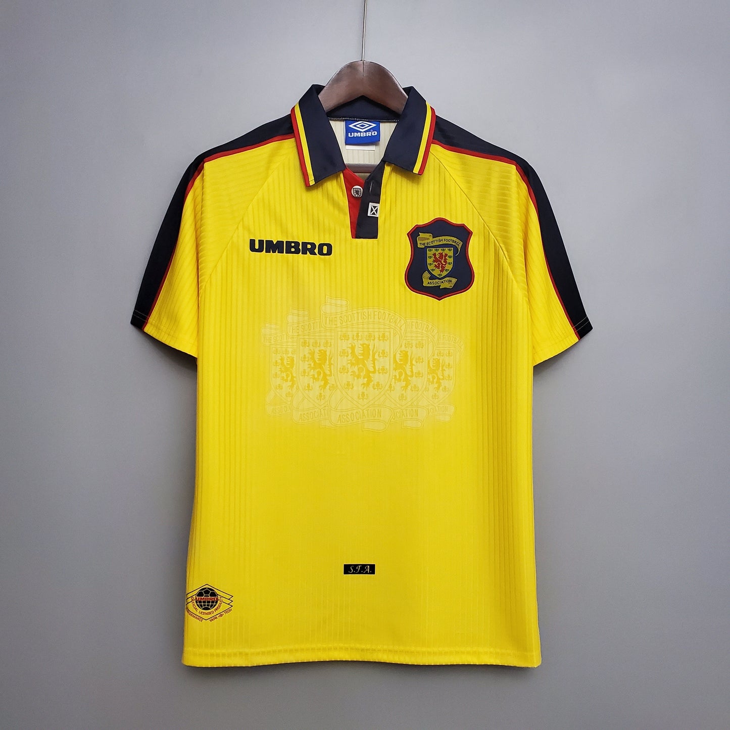 Retro Scotland Yellow Kit 96/98