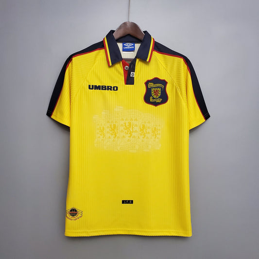 Retro Scotland Yellow Kit 96/98