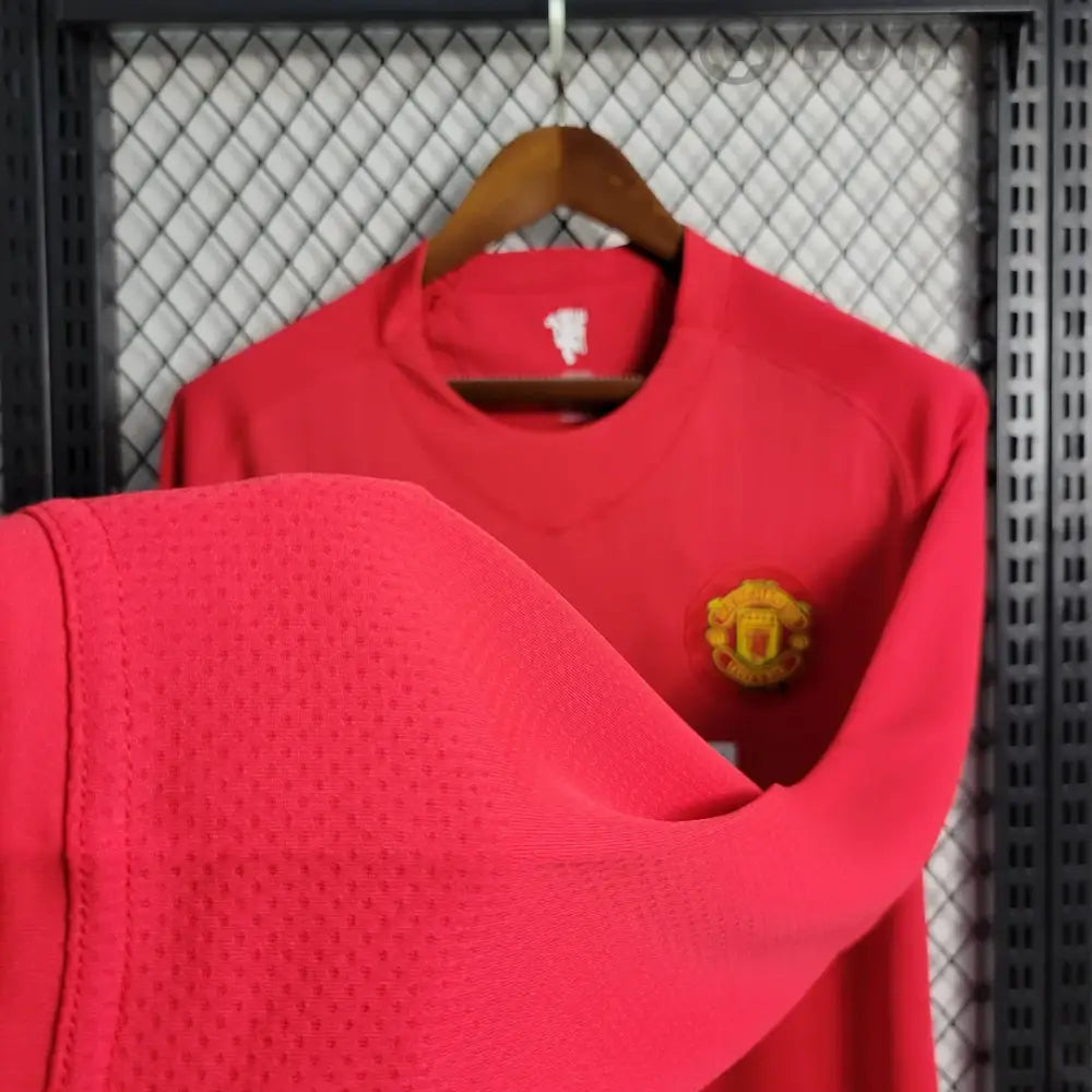 Manchester United 07/08 Home Long Sleeve