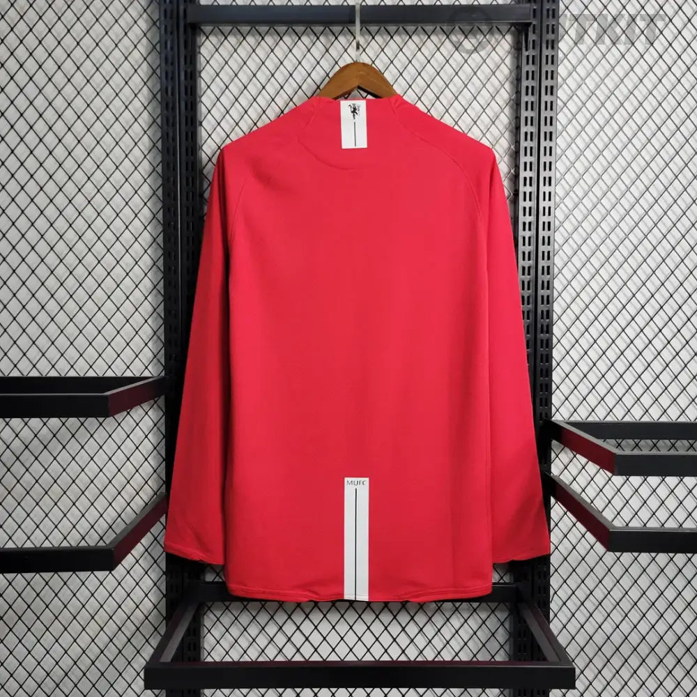 Manchester United 07/08 Home Long Sleeve