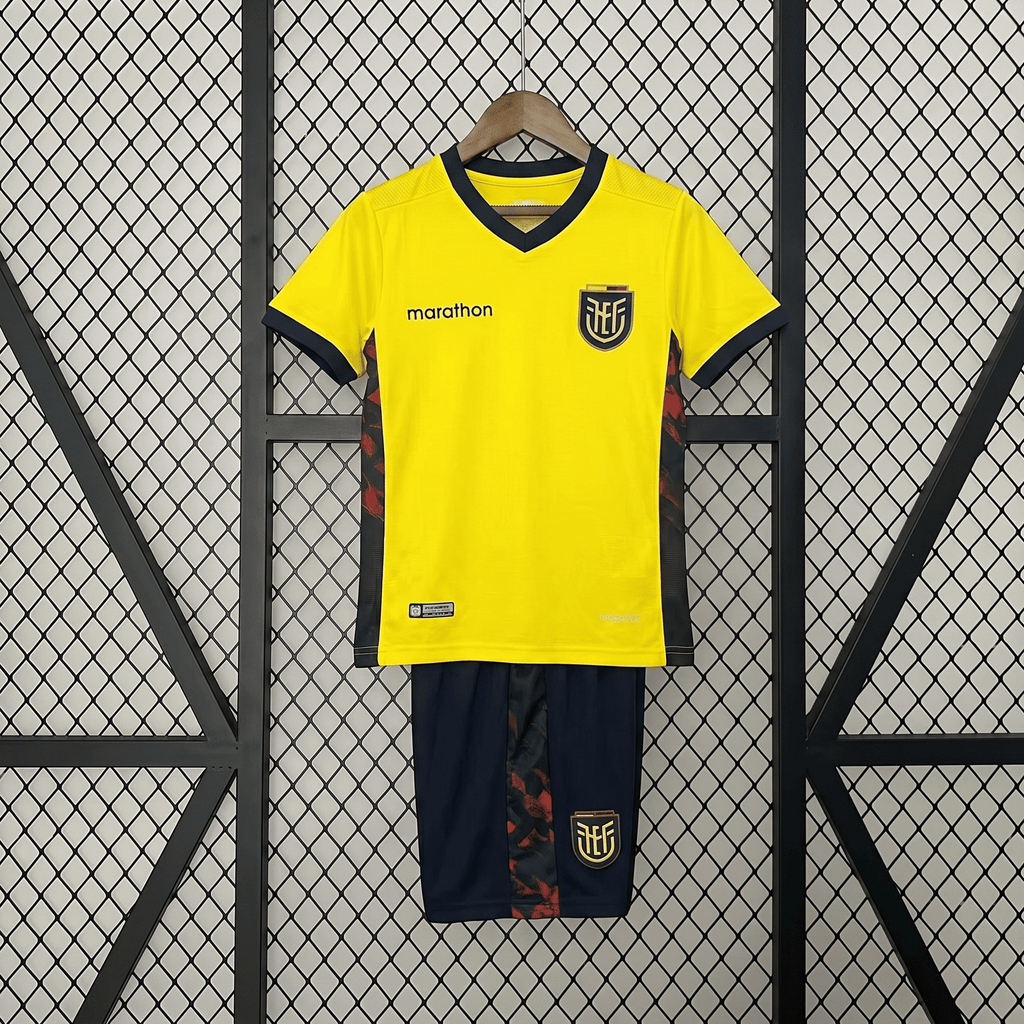 Ecuador 2026 World Cup Home Jersey Kids
