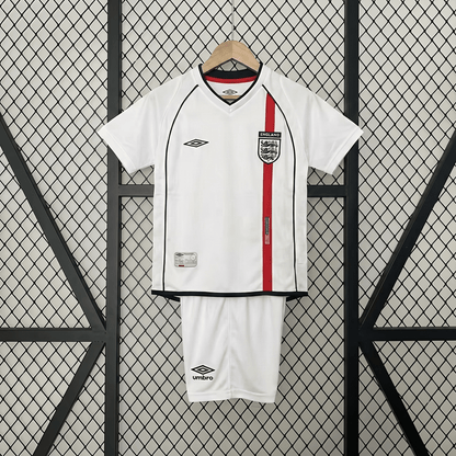 England 2002 Home Jersey Kids