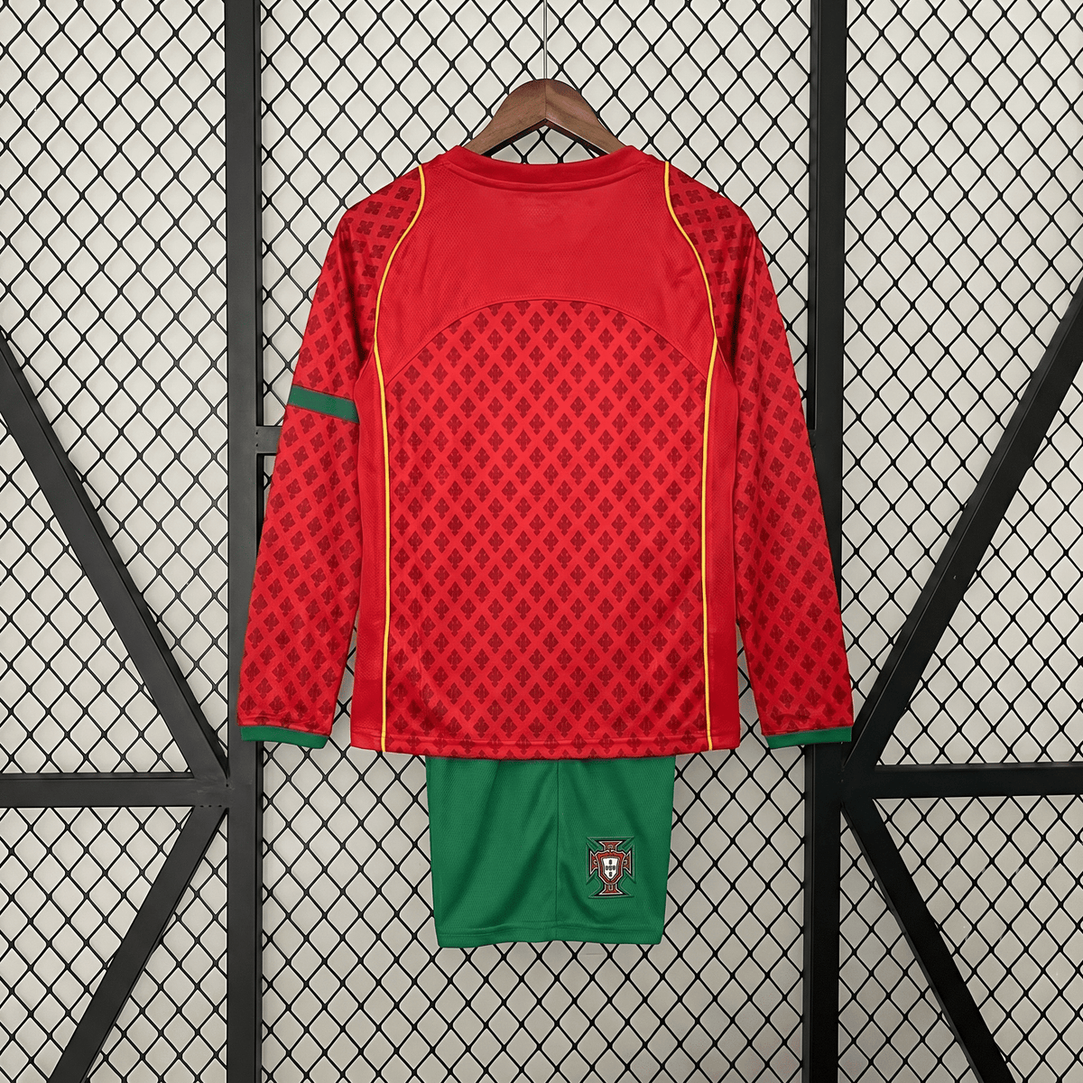 Portugal 2004 Home L/S Jersey Kids